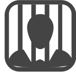 Person Prison SVG Icon